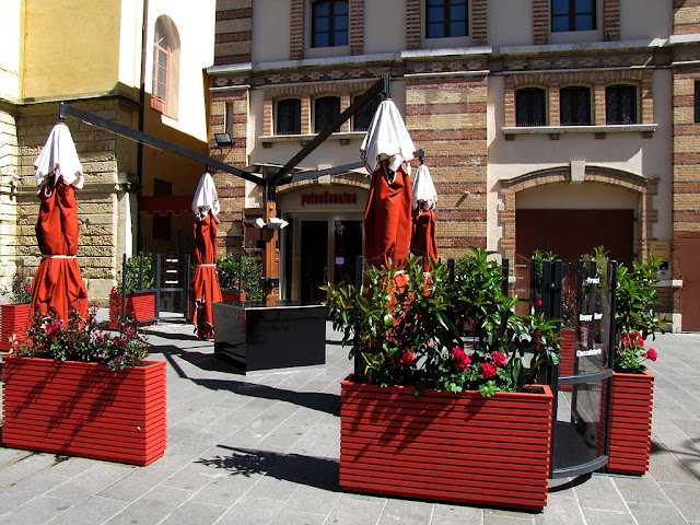 Around the Goldoni theater, Livorno