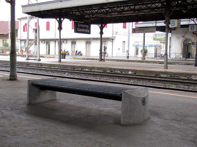 Bench, Livorno Centrale railway station