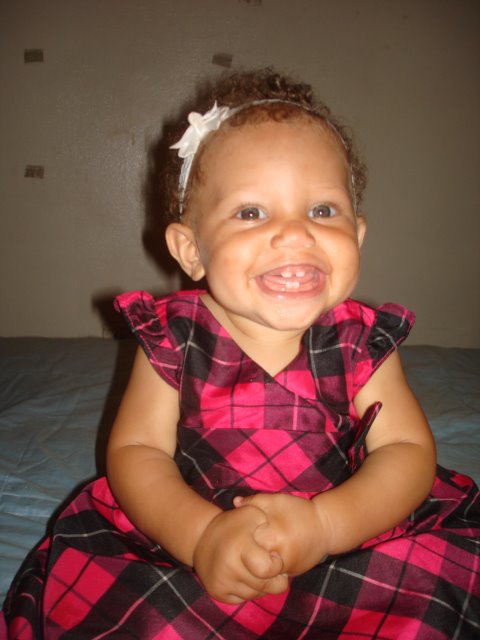 Danika on her way to Church