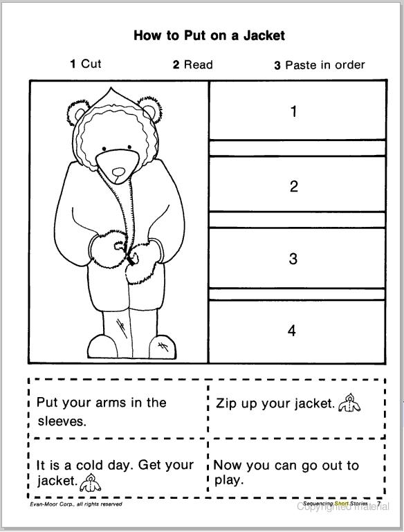 SHORT STORY SEQUENCING (CUT & PASTE) | learningenglish-esl