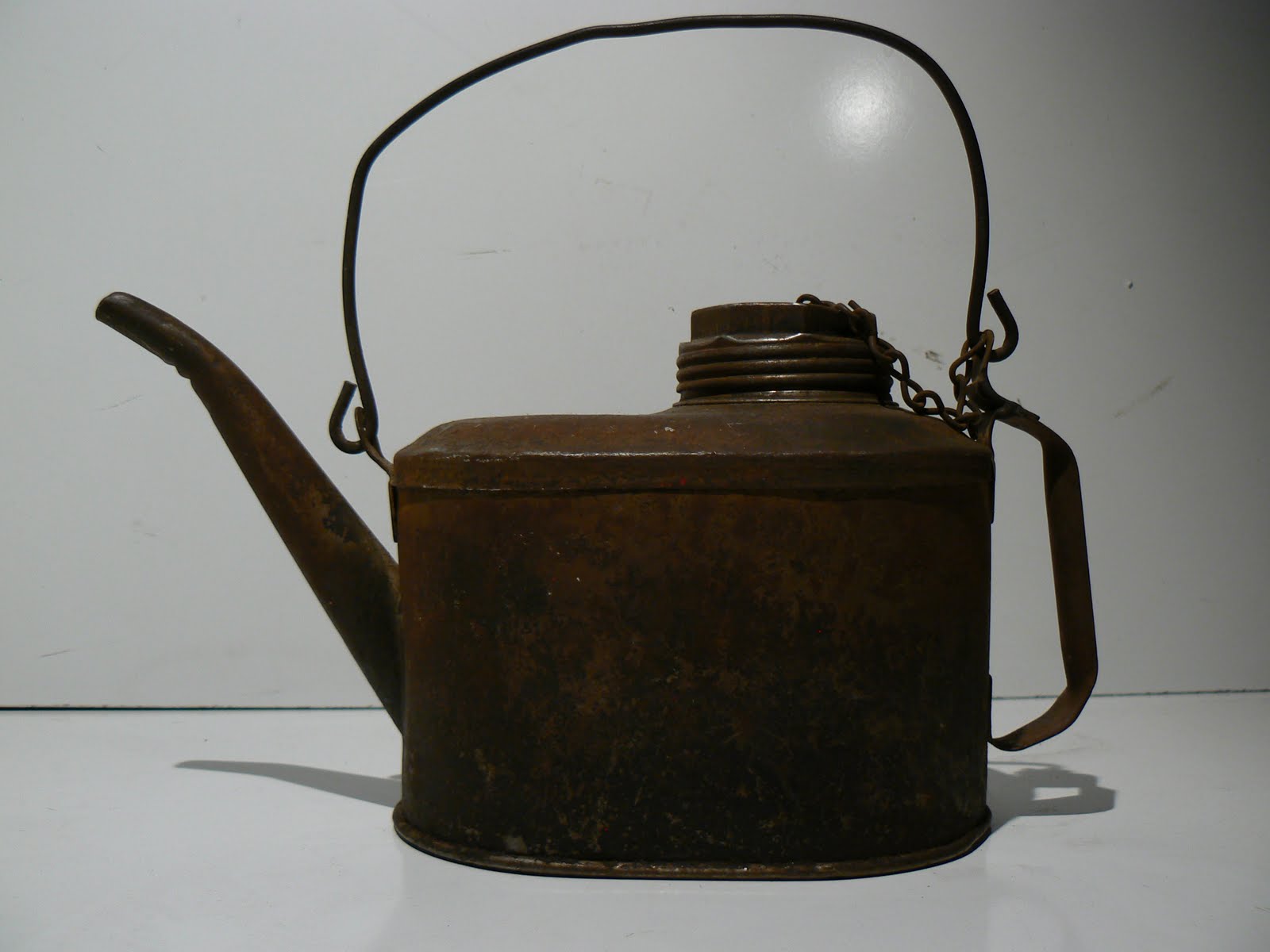 Butcher Shop Rehab: Antique Oil cans