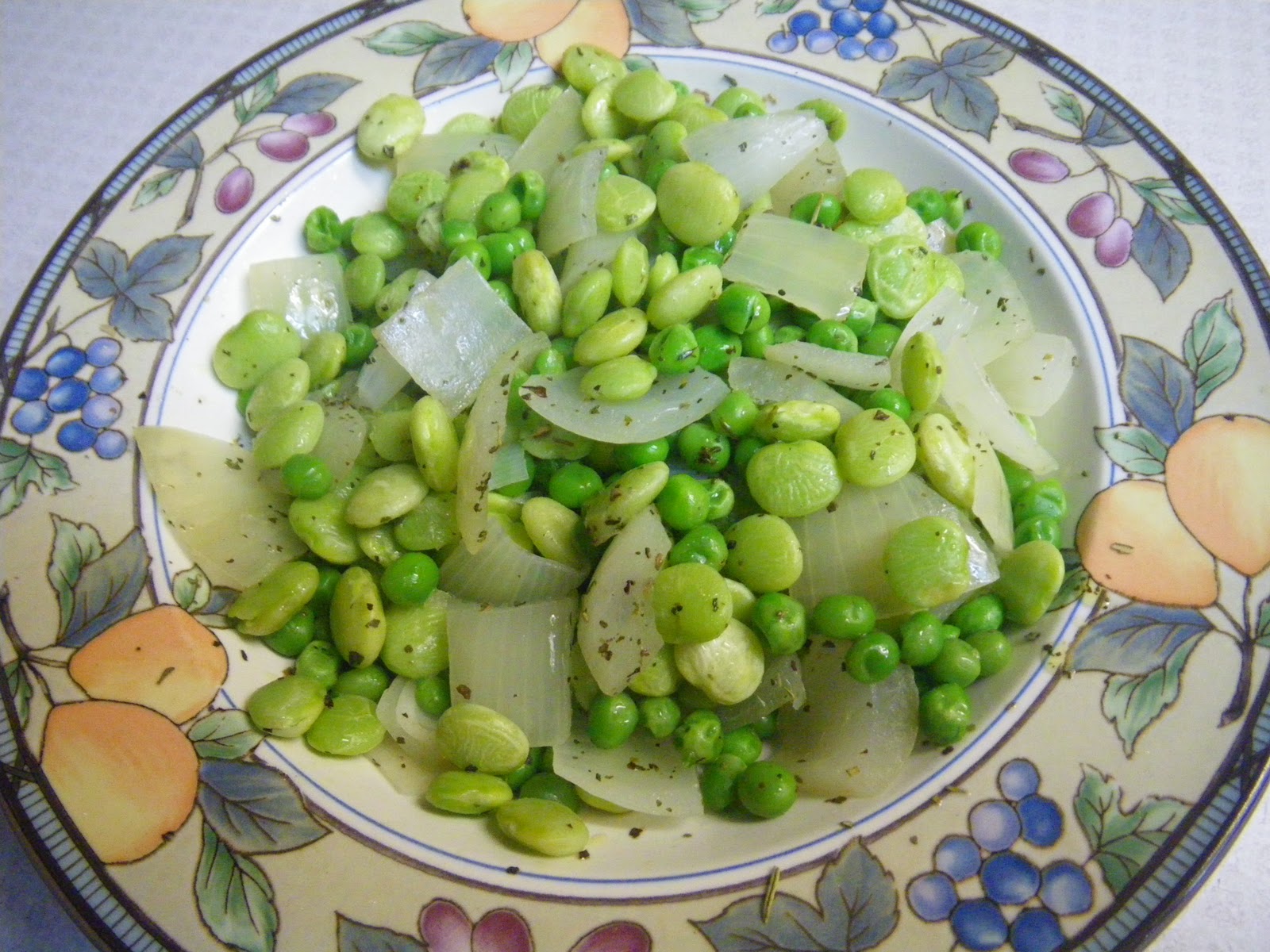 For Taste Steamed Italian Lima Beans and Peas