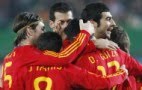 España vence 1-5 en Viena