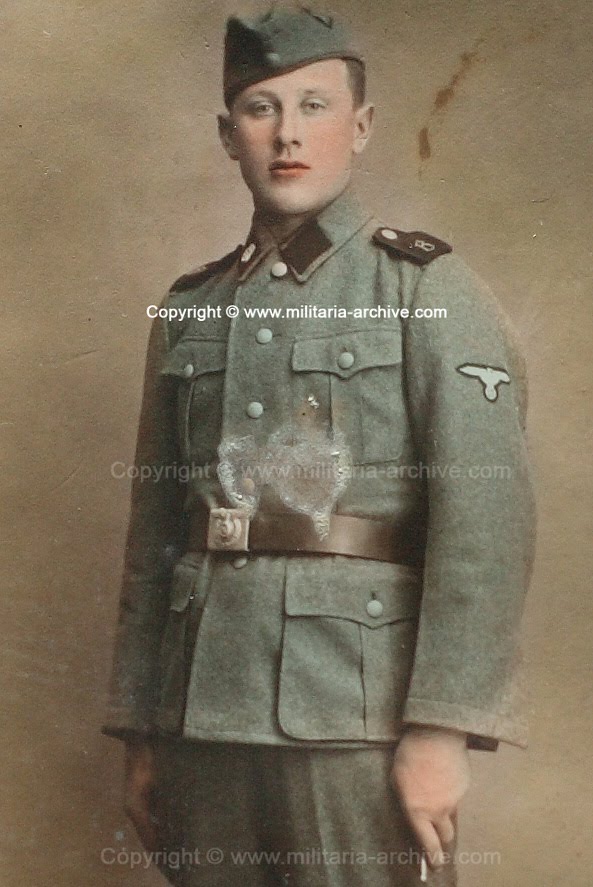 Third Reich Color Pictures 3. SSPanzergrenadierDivision Totenkopf in