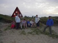 Pinsefest i Øster Hurup og en strandtur 14.07.2002