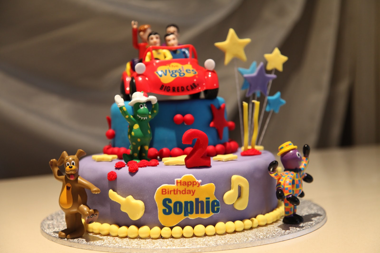 Cake Decorating: Wiggles Birthday Cake
