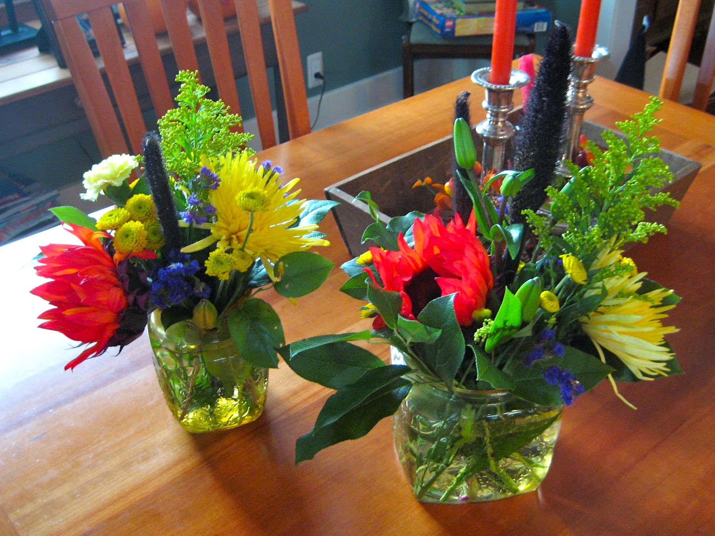 Karen B's Cooking Made Easy! Thanksgiving Table Centerpiece Made From