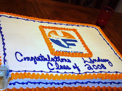 Lindsay's Graduation Cake 7/08