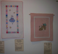 little girl applique and applique shoe quilts