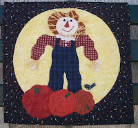 Scarecrow quilt from Connie