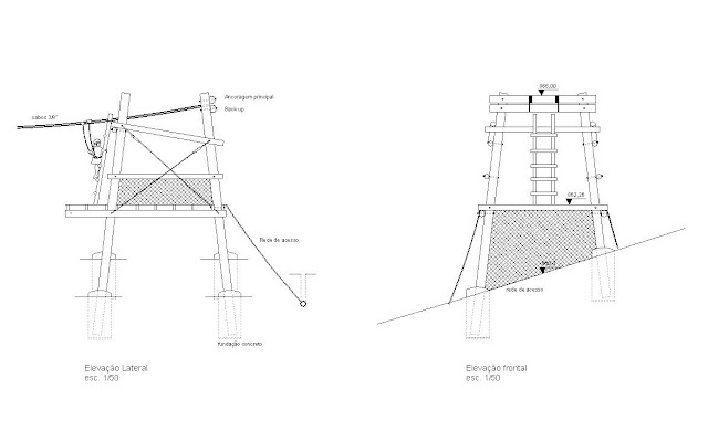 andre eisenlohr + cabana arquitetos: Tirolesas