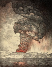 Eruption du Krakatau en 1883