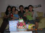 Clay shared birthday cake with Bobo Ie Djang