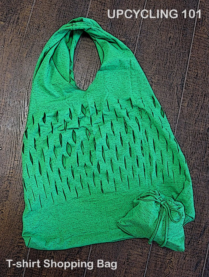 Winnipeg Eco Craft Collective New class Tshirt Shopping Bag