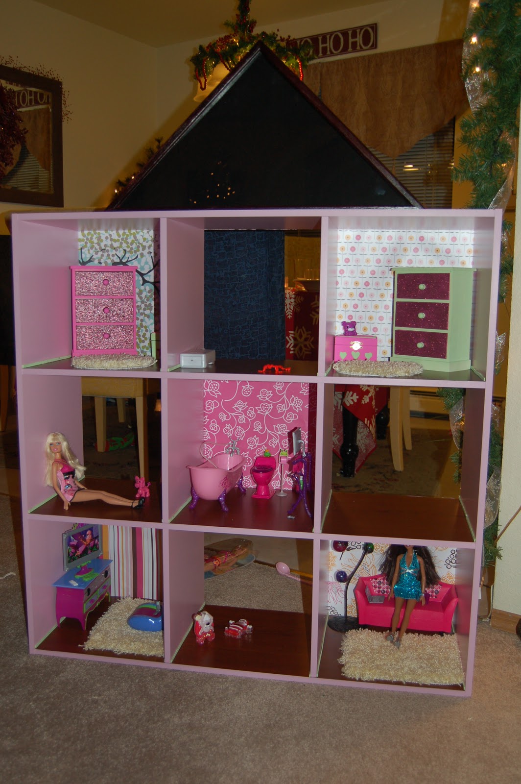 annette's notes: How to make a Barbie dream house