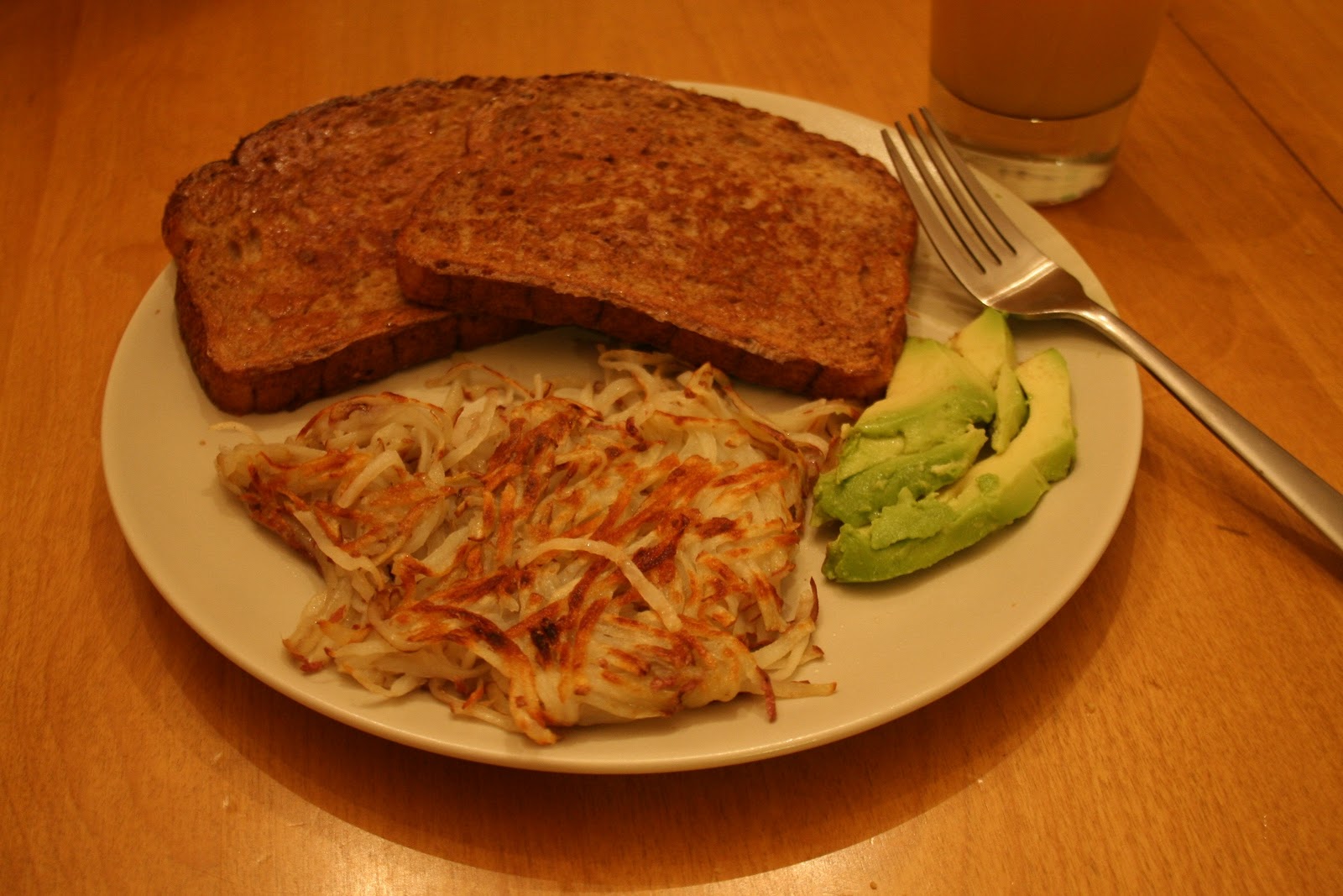 Growing Up Veg Breakfast for Dinner French Toast & Hash Browns