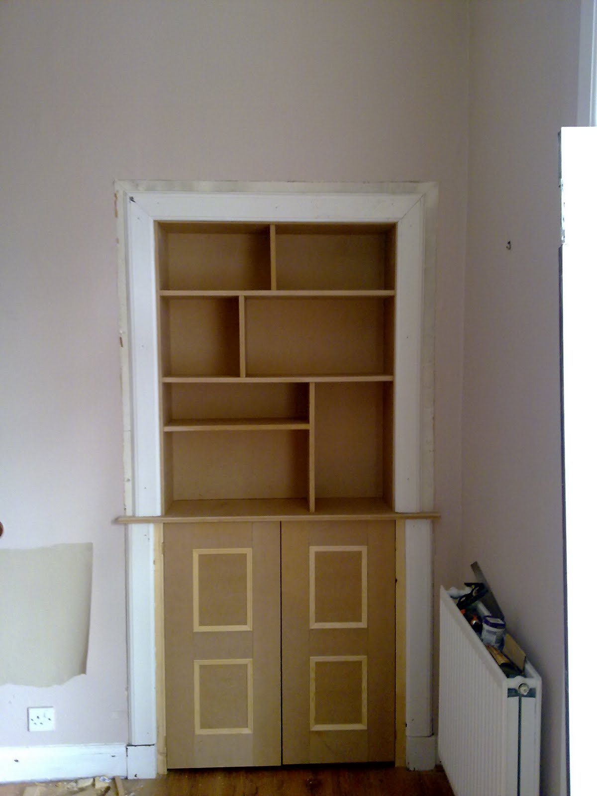 FRAZER JESS JOINERY AND MAINTENANCE Meter cupboard alcove