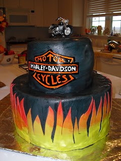 Katie's Cakery: Harley-Davidson Cake
