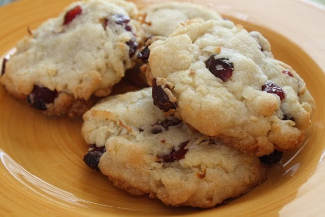 The 99 Cent Chef: Holiday Cranberry, Orange &amp; Coconut Cookies