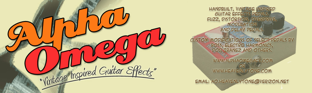 Alpha Omega  Vintage Guitar Effects