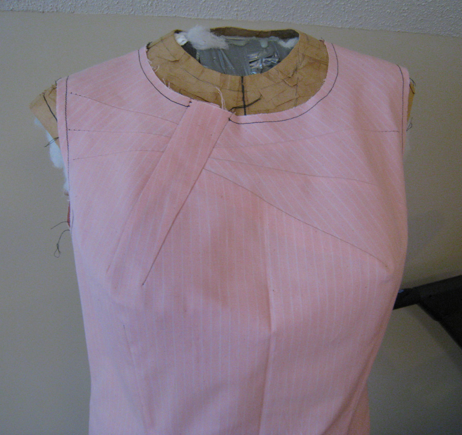Plaster Pleats Dress