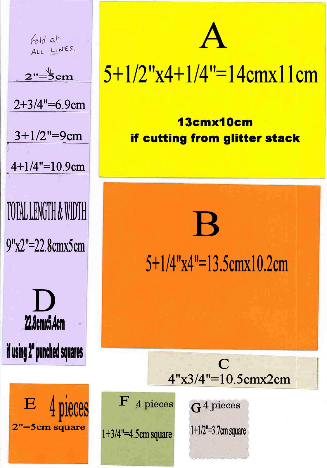 Craft & Chat Waterfall Card MeasurementsCraft Chat