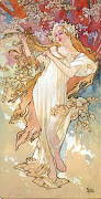 The Four Seasons by Alphonse Mucha (July, 24 1860 – July 14, 1939)
