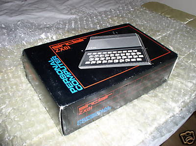 Sinclair ZX81 box
