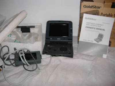 GoldStar Portable CD-I Player GPI-1200M