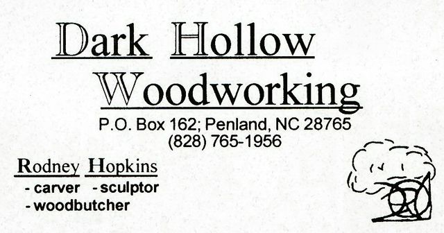 Dark Hollow Woodworking