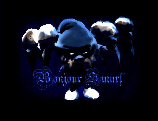 Bonjour Smurf: Deutsch
