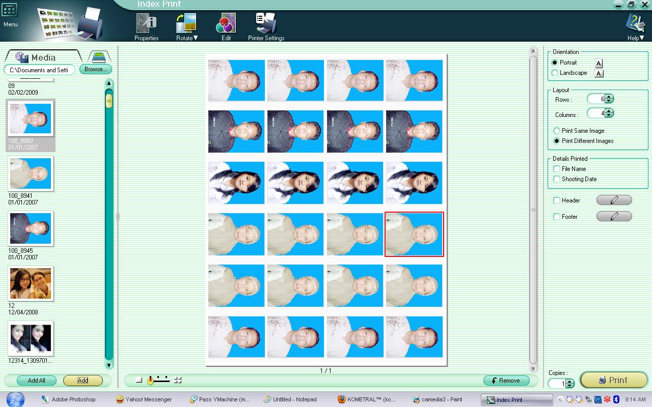 Camedia Master >>>Software Cetak Foto Handal !!! agoest widodo