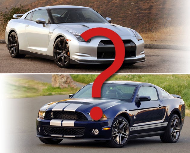 Nissan GTR Mustang