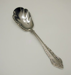 And don't forget that a sterling sugar spoon...