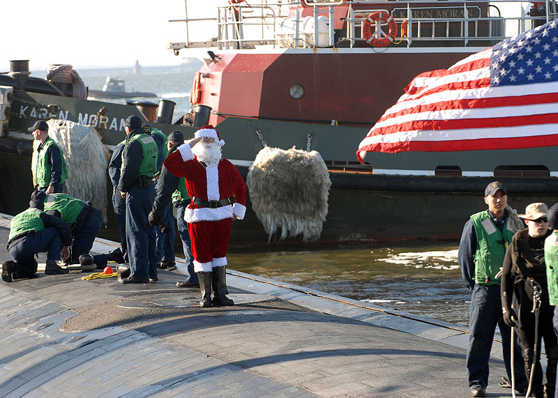 Seattle USSVI Base The Night Before Christmas Submarine Style