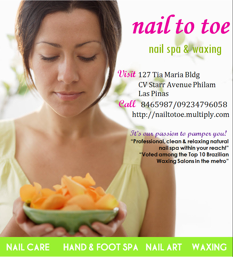 Nail to Toe nail spa and waxing