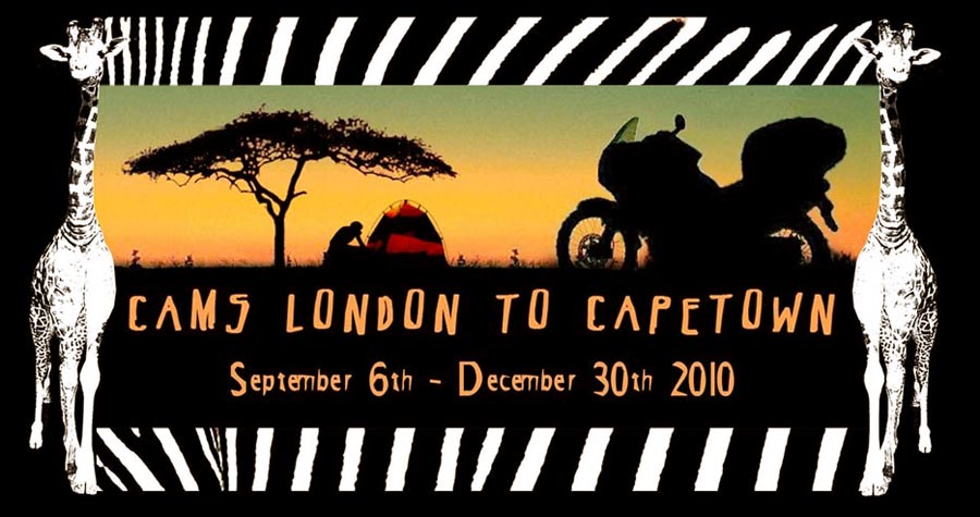 Cams London to Capetown