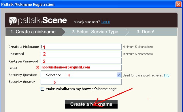 Paltalk Messenger Step:- 2
