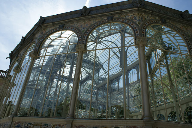 palacio de cristal parque del retiro palacio de cristal parque del retiro