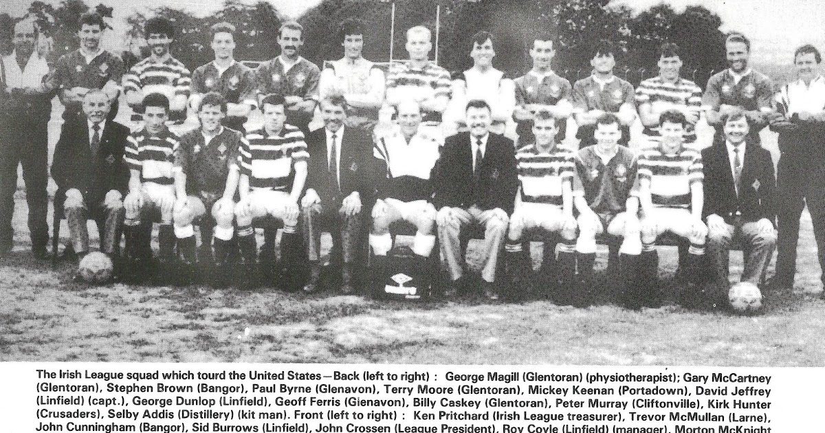 Irish League Footballing Greats Irish League Representative Match Results