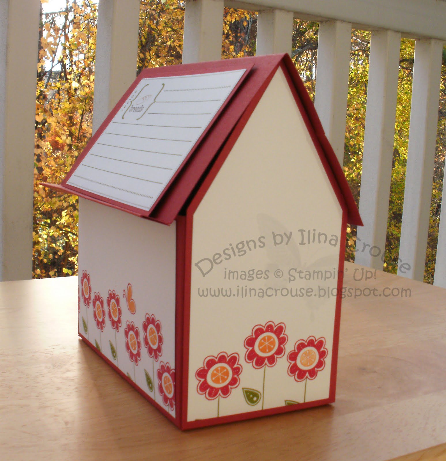 House recipe box instructions and templates are emailed