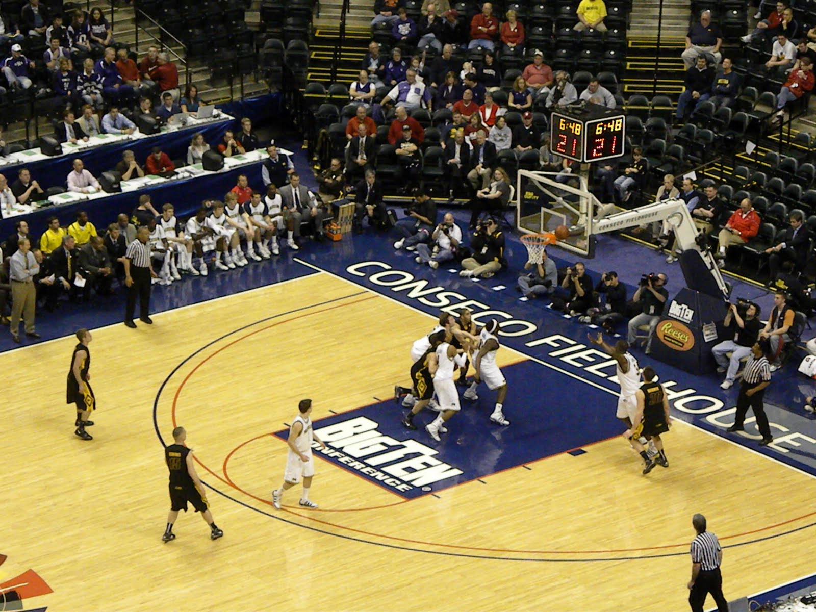 The Under Dogs The Big Ten Tournament in Indianapolis
