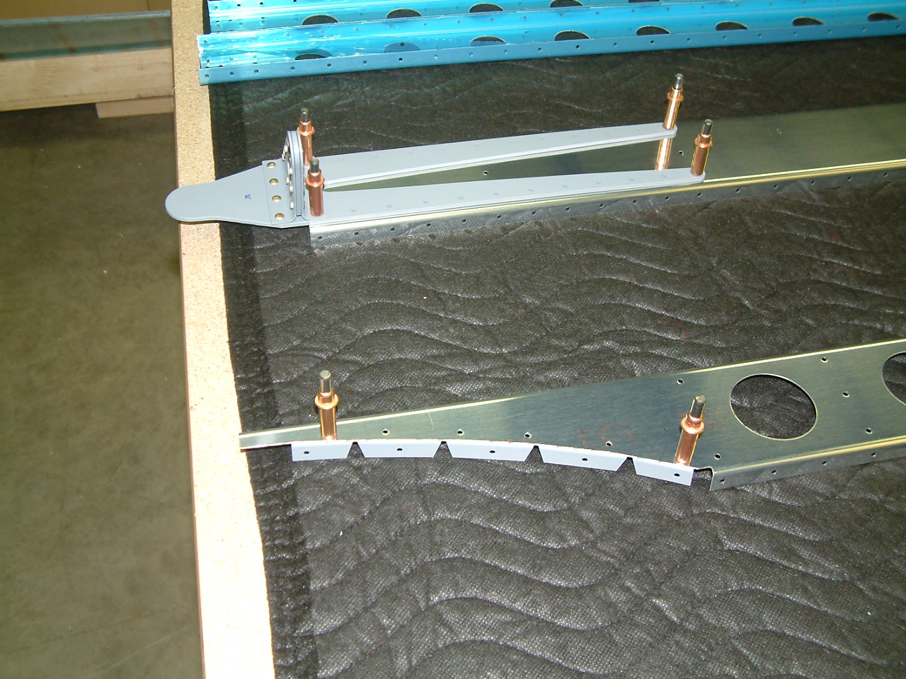 RV-12 Builder in Sandy, UT: Rear Spar Assembly
