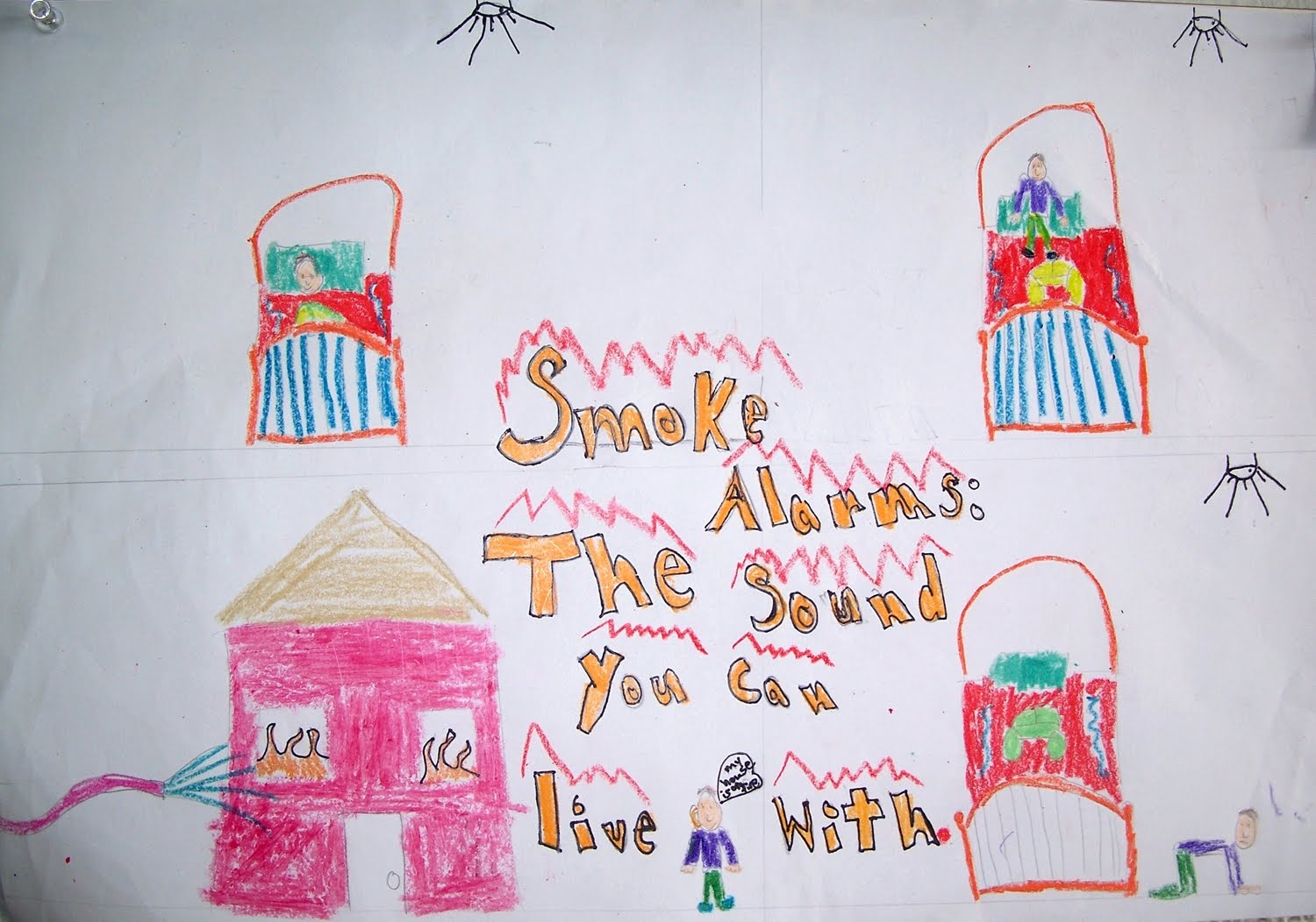 Art with Mrs. Parks 4th Grade Classroom Fire Safety Poster Winners