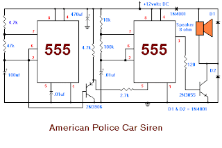 Circuit Electronics: Assortment of Siren Circuits