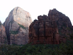 Zion...where Andrea plans to retire and become a ranger :)