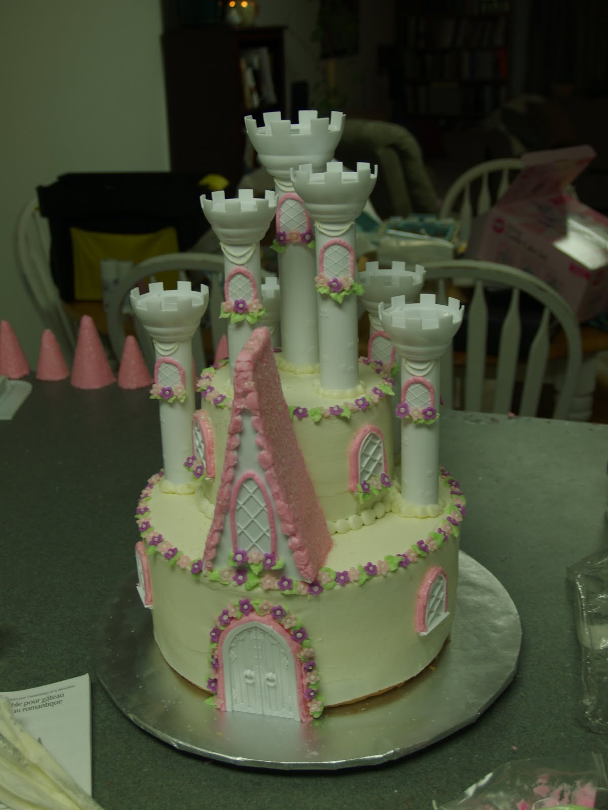 Becky's Sweets Princess Castle Cake