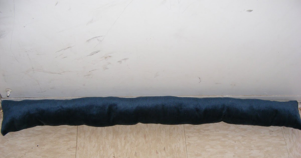 Green Earth Journey: How To Make A Weighted Door Sock