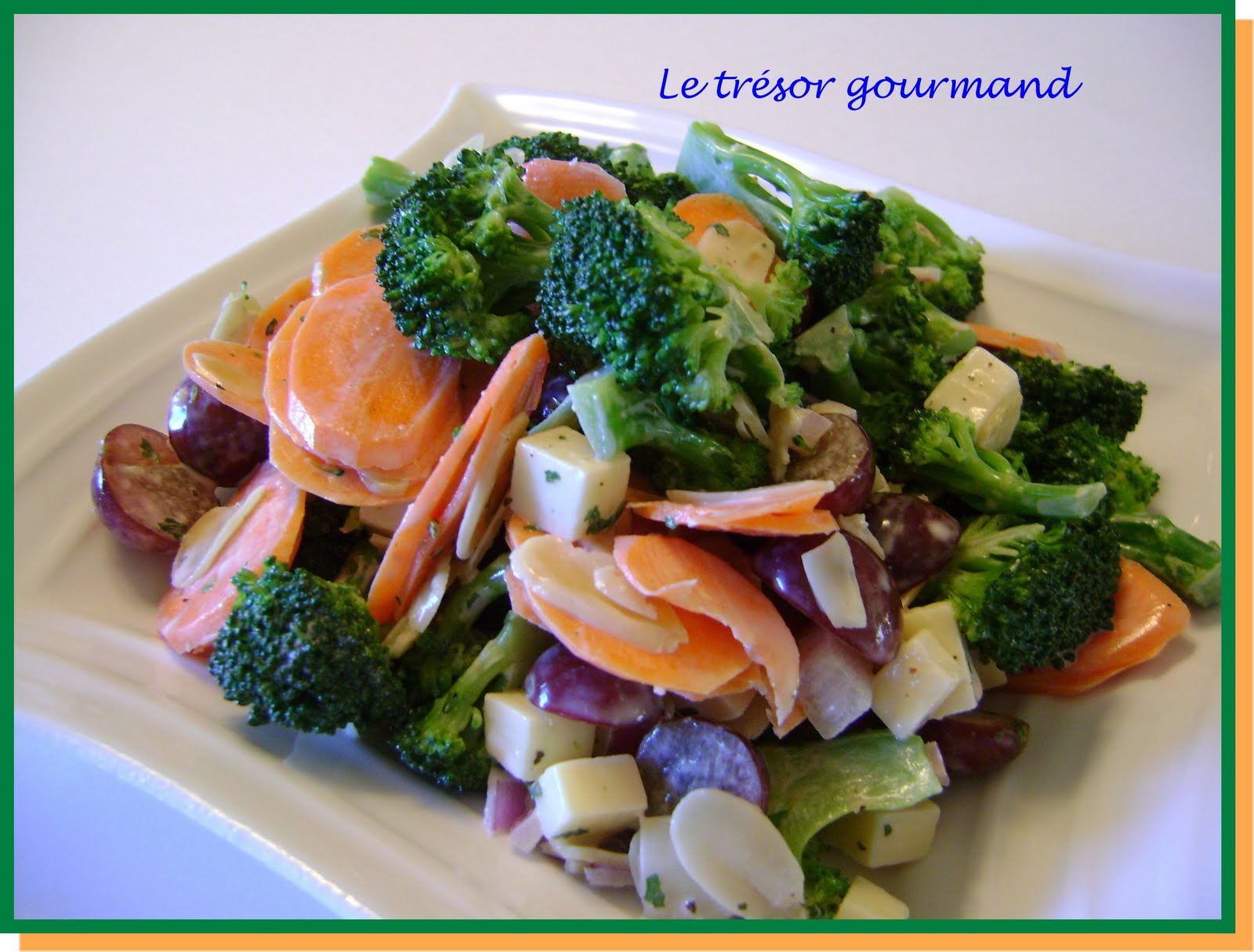 LE TRÉSOR GOURMAND SALADE DE BROCOLI