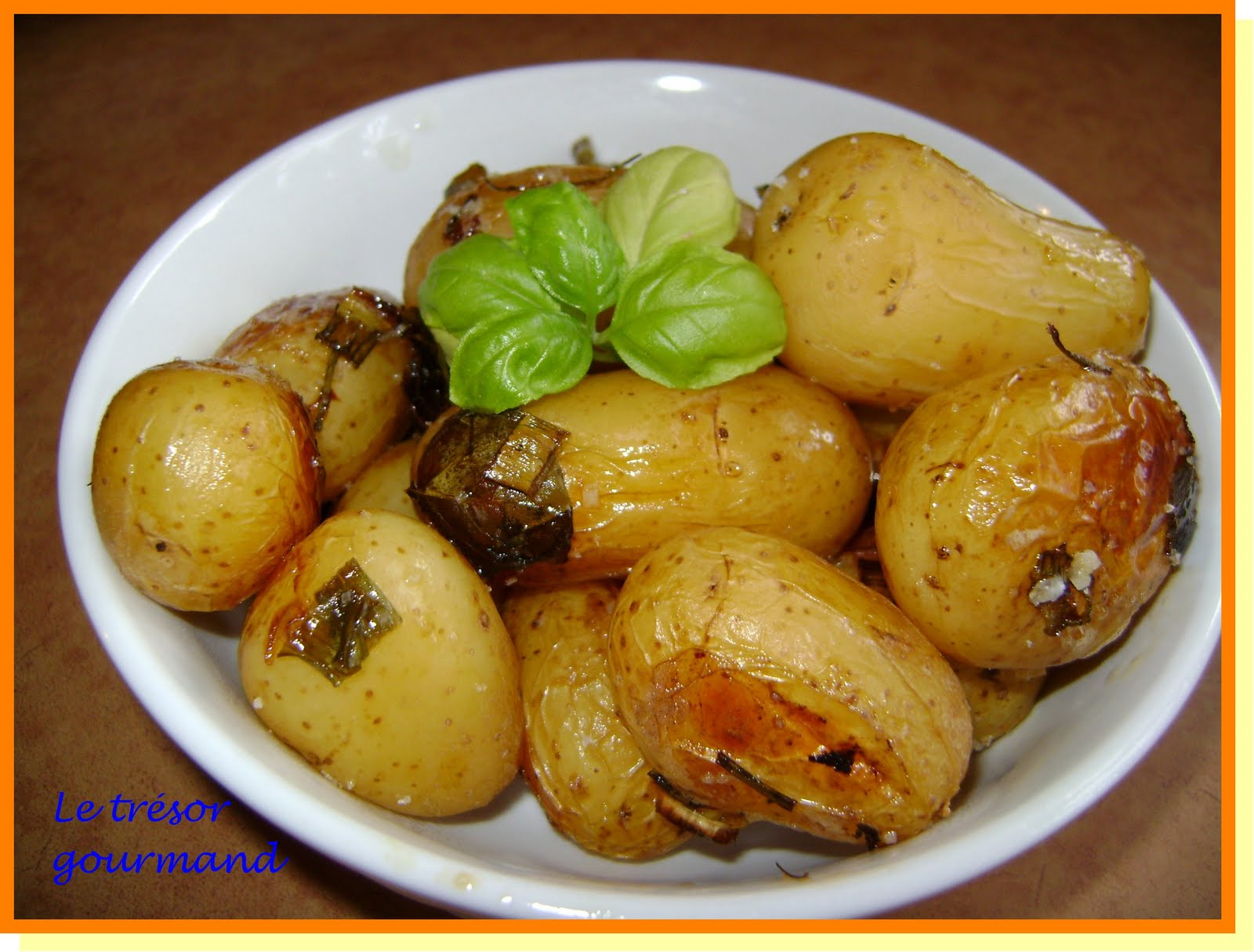 LE TRÉSOR GOURMAND POMMES DE TERRE GRELOTS À LA FLEUR DE SEL